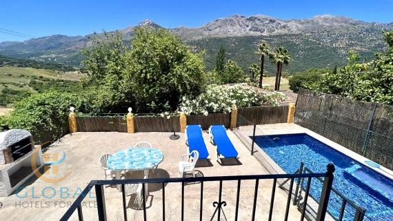Successful picturesque little holiday rental business consisting of 3 holiday cottages  each with a private pool and garden, Andalucia